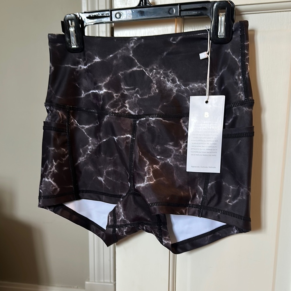 Black Marble Women's Shorts